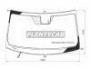 XYG 39C3AGNHMVZLFWHX Стекло лобовое (Обогрев щеток/ Датчик дождя/ Молдинг) Honda Pilot 16-22