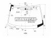 XYG 4000AGNMV1BLFW/X Стекло лобовое в клей HONDA CR-V 2006-
