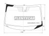XYG 4020AGNBLMVLFWX Стекло лобовое + дд HONDA ACCORD 4D SED 13-17