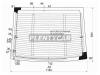 XYG 407-CPE-07RW/H/X Стекло заднее (крышка багажника) с обогревом PEUGEOT 407 CPE 2007-