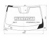 XYG 4172AGNIMOV1LLFWX Стекло лобовое + дд HYUNDAI SANTA FE 21-