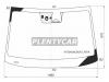 XYG 4178AGNCMOVLFWX Стекло лобовое (Одна камера/ Датчик дождя) Hyundai Bayon 21- / i20 20-