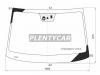 XYG 4178AGNMOVLFWX Стекло лобовое (Датчик дождя) Hyundai Bayon 21- / i20 20-