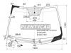 XYG 4431AGNHV2PLFWHX Стекло лобовое с обогревом щеток KIA CEED 5D 10-12