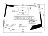 XYG 4456AGNVLFWX Стекло лобовое KIA RIO/RIO X-LINE 17-