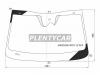 XYG 4462AGNCMOVLFWX Стекло лобовое + дд + камера KIA SORENTO 20-