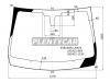 XYG 4591AGNLFWX Стекло лобовое LADA XRAY 15- / XRAY Cross 18-