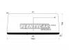 XYG 4909AGNGNALFW/H/X Стекло лобовое в резинку MAN L2000 TRUCK 1993-97 антенна