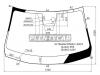 XYG 5179AGSCIMW4VLFWX Стекло лобовое + 2 камеры + дд MAZDA CX-5 12-17