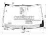 XYG 5378AGNCHMVWZLFWHX Стекло лобовое с обогревом щеток + дд + камера MERCEDES-BENZ GL/ML-CLASS (W166) 12-16