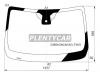 XYG 5388AGNCMV6ILFWX Стекло лобовое + дд SMART FORFOUR (W453) 5D 14-