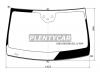 XYG 5391AGNCMVZ3LLFWX Стекло лобовое + 2 камеры + дд MERCEDES-BENZ GLC 19-