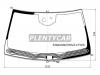 XYG 5394AGNCHMVZLFWX Стекло лобовое с обогревом щеток + дд + камера MERCEDES-BENZ GLS/GLE (W166) 16-19