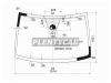 XYG 5438AGNGNAM1BLFWHX Стекло лобовое в клей MERCEDES-BENZ VITO/VIANO W639 2003-