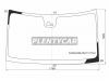 XYG 5439AGNBLCM1PLFWX Стекло лобовое (Камера/ Датчик дождя) Mercedes-Benz Sprinter 13-18