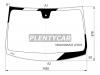 XYG 5502AGNMVZLFWX Стекло лобовое + дд MERCEDES-BENZ B-CLASS (W247) 19-/GLA (H247) 20-