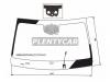 XYG 5506AGNCHMUVZLFWHX Стекло лобовое с обогревом щеток + дд + 2 камеры + HUD MERCEDES S-CLASS W223 21-
