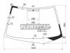 XYG 5670AGNLFWX Стекло лобовое MITSUBISHI LANCER 4/5D 00-07