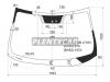 XYG 5689AGNMV2BLFWX Стекло лобовое + дд MITSUBISHI ASX 10-16 /CITROEN C4 AIRCROSS 12-17 /PEUGEOT 4008 12-17