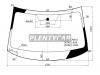 XYG 5697AGNVLFW/X Стекло лобовое в клей  MITSUBISHI OUTLANDER  12-