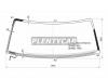 XYG 6006AGNHLFW/H/X Стекло лобовое с обогревом щеток в клей NISSAN PATROL/SAFARI 97-10 3/5D