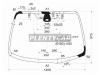 XYG 6020AGNM1B-LLFW/X Стекло лобовое в клей NISSAN PRIMERA TP12 4D SED/WGN 2002-