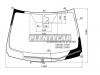 XYG 6100AGNHMVWLFWHX Стекло лобовое (Обогрев щеток/ Датчик дождя) Nissan Murano 16-22