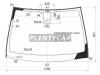 XYG 6302AGNBLMVZLFW/X Стекло лобовое в клей OPEL ASTRA H 04- 4/5D HBK/WGN