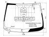XYG 6324AGSIMVWZ1I LFW/X Стекло лобовое в клей OPEL ASTRA J 10-