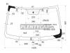 XYG 7264AGNBLLFW/X Стекло лобовое в клей RENAULT LOGAN 4D SEDAN  2005-