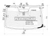 XYG 7603BGNHBZRW/H/X Стекло заднее (крышка багажника) с обогревом SEAT TOLEDO 91-99/CHERY AMULET 03-