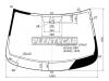 XYG 7815AGSMVW6T LFW/X Стекло лобовое + дд(круглый) в клей SKODA RAPID 13-