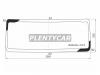 XYG 8045AGNLFWX Стекло лобовое SUZUKI JIMNY 18-