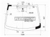 XYG 8363AGNBLLFW/X Стекло лобовое в клей TOYOTA AYGO/PEUGEOT 107/CITROEN C1 05- 3/5D