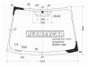 XYG 8370AGSVW1CLFW/X Стекло лобовое в клей TOYOTA YARIS VITZ 3D/5D HBK 2006-