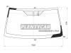 XYG 8394AGNBLMV6TLFWX Стекло лобовое + дд TOYOTA LAND CRUISER PRADO 17-