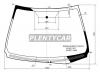 XYG 8409AGAHZ6ZLFWHX Стекло лобовое с обогревом щеток TOYOTA COROLLA 13-19/AURIS 5D HBK 12-18
