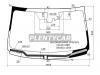 XYG 8410AGACHMWLFWHX Стекло лобовое с обогревом щеток + дд + камера TOYOTA RAV4 #C4# 13-15