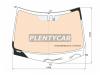 XYG 8416AGNHIMVZ1ELFWWX Стекло лобовое с полным обогревом + дд LEXUS RX 16-
