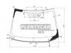 XYG 8421AGNHMVZ1BLFWHX Стекло лобовое с обогревом щеток + дд TOYOTA C-HR 16-