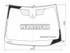 XYG 8430AGNCVZLFWX Стекло лобовое (Одна камера/ Молдинг) Toyota Corolla (E210) 18-22