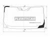 XYG 8436AGNCMV1BLFWX Стекло лобовое + дд + камера TOYOTA HIACE VAN 19-