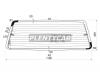 XYG 8530BCLEZ1D RW/H/X Стекло заднее (крышка багажника) с обогревом VOLKSWAGEN POLO IV 3D 1991-1994