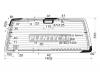 XYG 8537BCLVB1E RW/H/X Стекло заднее (крышка багажника) с обогревом VOLKSWAGEN TRANSPORTER T4  VAN 1992-