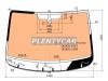XYG 8581AGSHMVZ6TLFWWX Стекло лобовое с полным обогревом + дд VOLKSWAGEN CADDY VAN 15-
