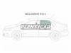 XYG 8603LGNS4RDRDLH Стекло боковое опускное (Сзади/ Слева/ Цвет зеленый) Skoda Rapid 20- / Volkswagen Polo 09-20