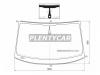 XYG 8608AGNMVWZ1WLFWX Стекло лобовое + дд AUDI A7 SPORTBACK 12-18