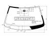 XYG 8612AGNMV6ZLFWX Стекло лобовое (Датчик дождя/ для Российского рынка) Volkswagen Jetta 10-19