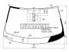 XYG 8627AGNMVZLFWX Стекло лобовое (Датчик дождя/ Молдинг) Volkswagen Tiguan 16-21