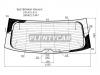 XYG 8627BGNRAIRWHX Стекло заднее с обогревом VOLKSWAGEN TIGUAN 17-